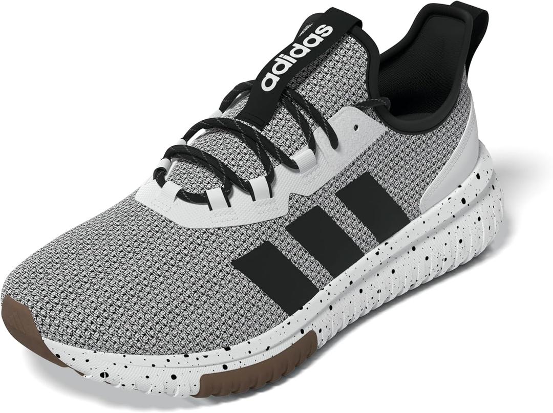 adidas Men's Kaptir 4.0 Sneakers (White/Black/Gum) 10
