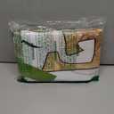 One Happy Camper Birthday Decorations 109Pcs Camping 1st Birthday Party Supplies Camp Themed Balloon Garland with Balloon Box Backdrop Monthly Photo High Chair Banner Cake Topper Cutout Crown Poster