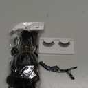 Human Braiding Hair for Boho Braids 120g 3 Bundles Deep Wave Curly Bulk Human Hair for Braiding Knotless Bohemian Natural Color (1B, 12 Inch)