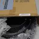 Hedume Set of 3 Metal Cake Stand, Black Round Cake Stand, 8" 10" 12" Dessert Cupcake Pastry Candy Display Plate for Wedding, Event, Birthday Party