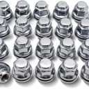 20PCS M12x1.5 Lug Nuts - 13/16" 21mm Hex - Chrome Factory Style Wheel Nut for Lexus ES350 RX350 IS300 CT200h HS250h GS450h GS450, Toyota Camry Corolla Avalon Highlander Prius Sienna 611-211 611-117