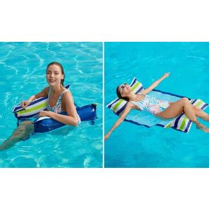 Jasonwell Inflatable Pool Hammock Float Water Hammock Pool Floaties Multi-Purpose (Saddle Lounge Chair Drifter) 4 in 1 Lake Beach Floating Loungers Swimming Pool Floats Toys for Adults
Amazon's Choice