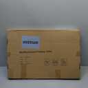 Amaredom Laptop Bed Desk Tray Bed Table, Foldable Portable Lap Desk Notebook Stand Reading Holder with Storage Drawer and Cup Holder for Eating Breakfast on Bed/Couch/Sofa-White Oak