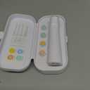 Frida Baby Electric Nail Buffer | Safe + Easy Baby Nail File, Baby Nail Clippers + Nail Trimmer Kit for Newborn, Toddler, Children's Fingernails/Toenails, 4 Buffer Pads, LED Light, Storage Case, White