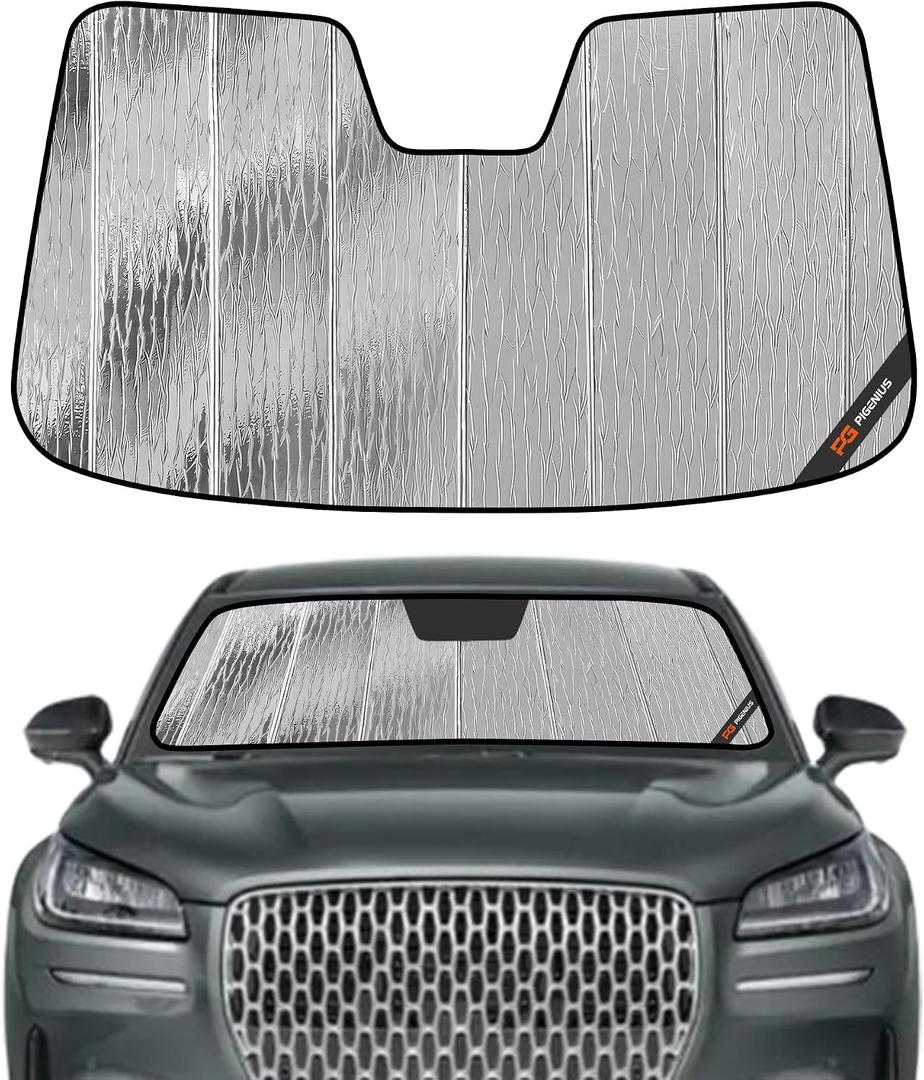 Pigenius Windshield Sunshade for Lincoln Corsair 2020-2026 Front Window Shade - AstraGuard