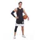 10 x Premium Honeycomb Knee Pads for Basketball - Advanced Protection and Comfort, Anti-Slip Design, Basketball knee pads for Men & Women, Perfect for Sports, Volleyball, Football, Basketball (Knee Support With Stays - 1, Large)