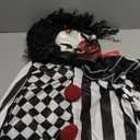 Morph Two Headed Scary Clown Costume for Kids, Kids Killer Clown Costume, Boys Halloween Costumes, Large