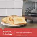 BLACK+DECKER 4-Slice Toaster Oven with Natural Convection, Stainless Steel, TO1760SS (TO1760SST-1)