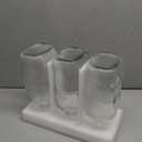 64oz Heavy Duty Glass Milk Bottle with Handle and Airtight Reusable Lids,3Pack Glass Milk Container for Refrigerator,Juice Jugs With 2 Exact Scale Lines