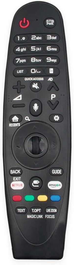 AULCMEET AN-MR650A New Replacement Voice Magic Remote Control fit for LG Smart 4K UHD TV 65UJ7700 65UJ7700-UA 65UJ7750-UB 70UJ6520-UA 70UJ6570 70UJ6570-UB 70UJ657A-UC 70UJ657T 72SJ8570
