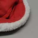 Santa Hat for Horse Equestrian Christmas Holiday Fleece Cap with Jingle Bell,Pet Costumes Christmas One Ear Slip On