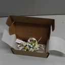 Ling's moment Boutonniere for Men, 2pcs Groom Groomsmen Guest Boutonniere, Artificial Flowers for Wedding/Prom/Homecoming, etc.White Sage