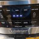 Cuisinart Air Fryer, 6-Quart Basket Large Fryer with 5 Cooking Functions to Roast, Bake, Broil, Air Fry and Keep Warm, 5 Airfryer Presets, Dishwasher-Safe Parts, AIR-200NAS, Stainless Steel & Black (6 Qt. Window)