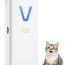 Air Ionizer, Negative Ion Air Purifier for Pet Homes and Small Spaces, Quiet Ozone Free Filterless Air Cleaner for Cat Litter Room, Bathroom, Bedroom, Desk (F6I White) (F2V White)