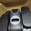 MERACH Under Desk Elliptical Machine, Leg Exerciser While Sitting for Seniors with 12-Speeds & Remote Control, Quiet Portable Electric Seated Pedal Exerciser Machine for Home Office