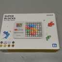 GiiKER Super Blocks STEM Toys Pattern Matching Puzzle Game with 1000+ Challenges, Brain Teaser Toy for Kids & Teens, Travel Game & Birthday Gift for Boys and Girls, 4.5 inches x 7.2 inches