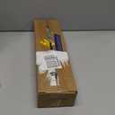 Heavy Duty Shower Rod - Industrial Shower Curtain Rod Wall Mounted for Bathroom,Room Divider,Outdoor Patio - 28 to 62"Adjustable Closet Rod for Hanging Clothes,Black (29-62" (1 Pack))