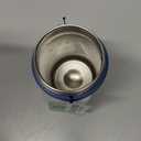 Owala Kids Insulation Stainless Steel Tumbler with Spill Resistant Flexible Straw, Easy to Clean, Kids Water Bottle, Great for Travel, Dishwasher Safe, 12 Oz, Navy and Blue (Home Base)