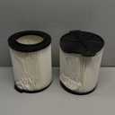 VF4000 Replacement Filter Wet Dry Vacuum Cleaner Compatible with Wet Dry 5-20 Gal, 6-9 Gal Husky Vacuum, CRAFTSMAN 17816 Shop Vacuum (2 Pack Filters)