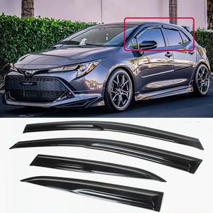 FITS 2019-2025 Toyota Corolla Hatchback JDM Mugen Style Window Visor RAIN Guard Vent Deflector