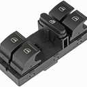 Dorman 901-503 Master Window Switch - 5 Button Front Left Compatible with Select Seat / Volkswagen Models