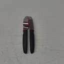 GoodCook Touch Dishwasher Safe Garlic Press with Stainless Steel Head, Black/Red