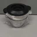 GANIZA Food Processors, Electric Food Chopper with Meat Grinder & Vegetable Chopper - 2 Bowls (8 Cup+8 Cup) with Powerful 450W Copper Motor - Includes 2 Sets of Bi-Level Blades for Fruits/Meat/Nuts (Black)