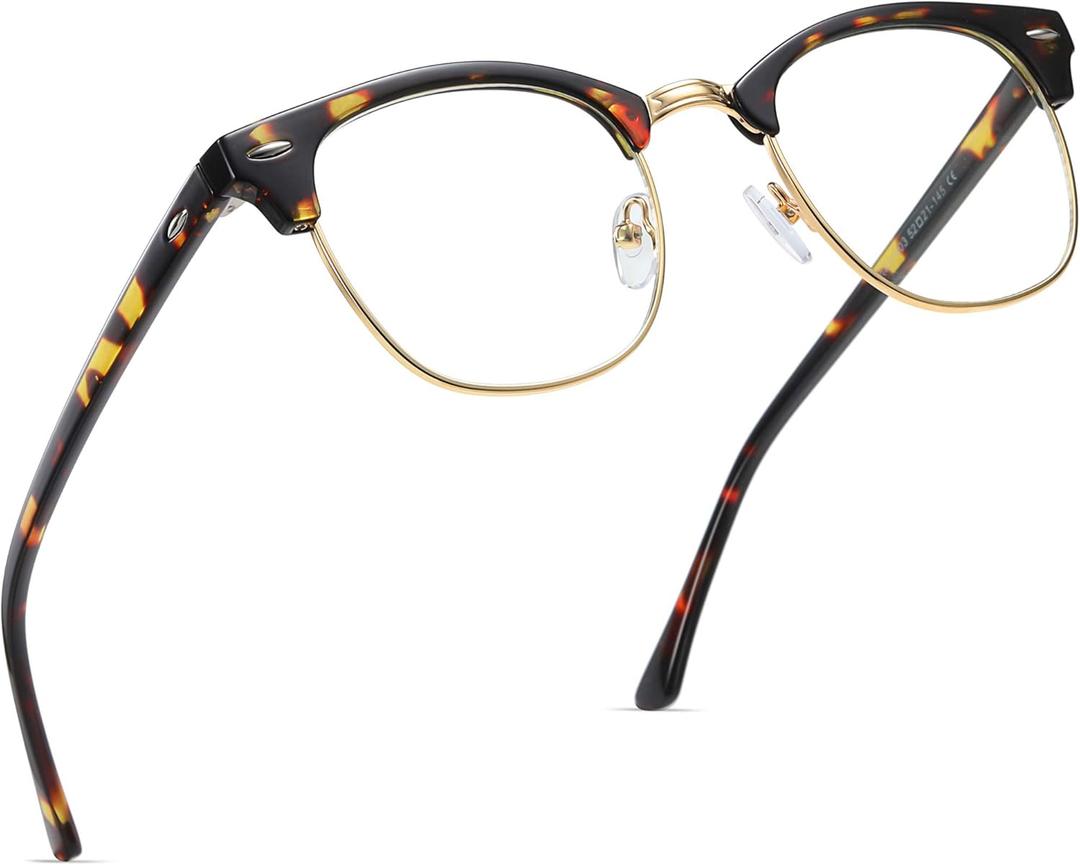 Blue Light Blocking Glasses for Woman/Men Computer Bluelight Glasses Womens/Mens (A07-tortoise Frame)
