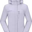 CAMEL CROWN Women’s Mountain Snow Waterproof Ski Jacket Detachable Hood Windproof Fleece Parka Rain Jackt Winter Coat
XXL