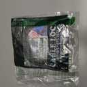 1/8inch Stainless Steel Security Cable 4/6/10/15FT Luggage Lock Safety Wire Flexible Steel Wire Rope with Double Loop (1 Pack) (Black)