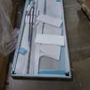DELAVIN Frameless Shower Door, 56-60" W x 75" H Glass Shower Doors, 5/16"(8mm) Thick SGCC Certified Clear Tempered Glass with Explosion-Proof Film, Easy to Clean, Stainless Steel Guide Rail, Black