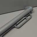 Retractable Baby Gate, 55 Wide Mesh Safety Gate for Babies and Pets, 34 Tall, Easy One-Handed Use, Indoor & Outdoor Stair, Doorway, Hallway Fence (Gray)