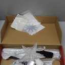 Ollny Christmas Tree Lights, 5FT 140 LED Warm White Outdoor String Lights 8 Modes Timer Function IP65 Waterproof Star Lights for Indoor Outside House Yard Xmas Decorations