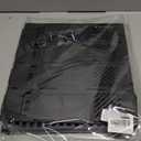 SAYEEC Desktop Magazine Holder Desk File Organizer 4 Compartments Vertical File Dividers Book Holder Frames Document Cabinet Rack Storage Organizer Box for Home Office School Black