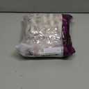 jinchan Striped Linen Kitchen Curtains 45 Inches Tier Curtains Farmhouse Modern Cafe Style Small Window Treatments Airy Light Filtering Rod Pocket for Living Room Bathroom 2 Panels Taupe Grey