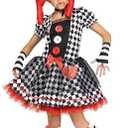 Fun World Girl's On a String Marionette Doll Costume One size
