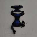 rabbitgoo Dog Harness No-Pull, Comfortable Padded Plaid Harness with Handle Easy Control, Adjustable Reflective Pet Vest with 2 Leash Clips for Small Dog, Blue Plaid, S