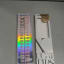 BTArtboxnails French Gel Nail Tips - French Tip Press on Nails Pink Short Almond XCOATTIPS for Nail Extensions