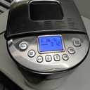 KITCHENARM 29-in-1 SMART Bread Machine with Gluten Free Setting 2LB 1.5LB 1LB Bread Maker Machine with Homemade Cycle - Stainless Steel Breadmaker with Recipes Whole Wheat Bread Making Machine (29 Programs - 3 Loaf Sizes - 3 Crust Colors)