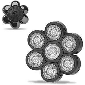 UPTARD Head Shaver Replacement Heads,Head Shaver Replacement Blades, Head Shavers for Bald Men,Head shavers for Men, Stainless Steel Rotary Blades for Electric Head Razor (Black) UPTARD Head Shaver Replacement Heads,Head Shaver Replacement Blades, Head Shavers for Bald Men,Head shavers for Men, Stainless Steel Rotary Blades for Electric Head Razor (Black)