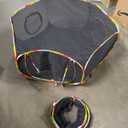 Outdoor Cat Enclosures, Cat Playground Portable Catio Mesh Tent, Outside Circle Playpen Tunnel for Kitty, Rabbit, Puppy and Small Animals
