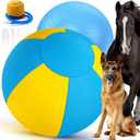 18" Herding Ball for Dogs, Herding Ball for Australian Shepherds, Dog Herding Toy for Medium/Large Breeds Outdoor Play & Training