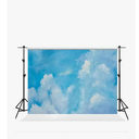 Kate 10×6.5ft Sky Clouds Photography Backdrop Blue Portrait Backdrop Abstract Background Fabric Photo Studio Props for Photographer Pictures