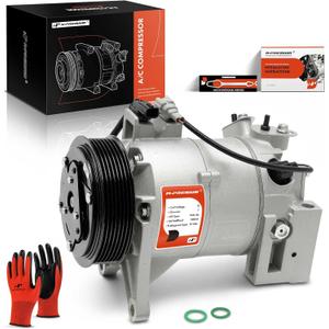 A-Premium Air Conditioner AC Compressor with Clutch Compatible with Nissan Maxima 3.5L 2016-2023, Murano 3.5L 2015-2022