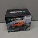 1:18 Scale Amphibious LED RC Car 2.4GHz All 20 Km/h Off Road Terrain Remote Control Drift Truck, Waterproof Truck for 8+ Year Old Boys Girls Kids Gifts (Red)