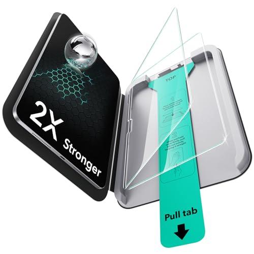 ESR 1 Pack Screen Protector for iPad Pro 11 Inch (M5/M4) 2025/2024, 9H Tempered Glass Film with Ultra Fit Tray, Scratch Resistant, HD Clarity, Bubble Free Application, Apple Pencil Support