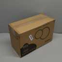 200PCS White Plastic Plates, Heavy Duty Plastic Plate Disposable, Include 100 Dinner and 100 Dessert Plates for Party and Wedding