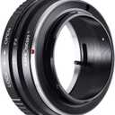 K&F Concept Lens Mount Adapter Canon FD Lens to Fujifilm FX Mount Mirrorless Camera Adapter
