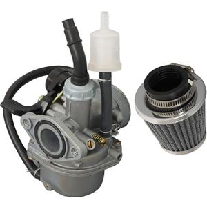 ALL-CARB PZ19 Carburetor 50cc 70cc 90cc 110cc 125cc Replacement for ATV Dirt Bike Go Kart with Air Filter