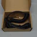 Snow Plow 6 Pin Straight Blade Handheld Controller Cord Harness Compatible with Western Fisher Cab Command Replacement 96437 56435